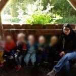 Kinder bei Däumelinchen Kindertagesplege in Essen machen einen Ausflug